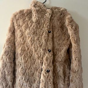 BCBG Faux fur jacket